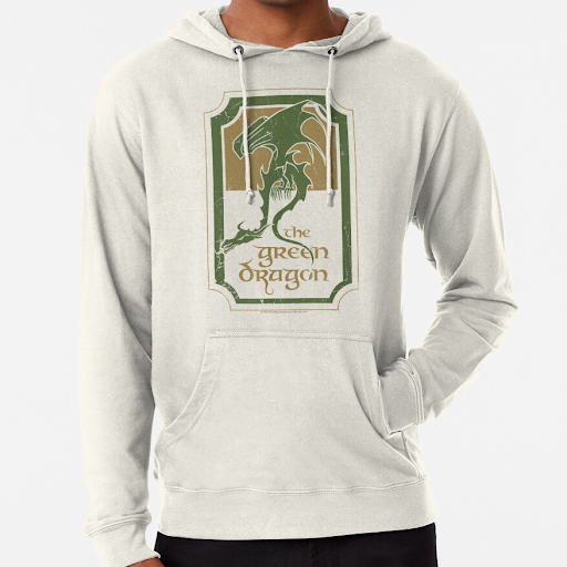 Lord Of The Rings Lord Rings Green Dragon Tavern Hoodie