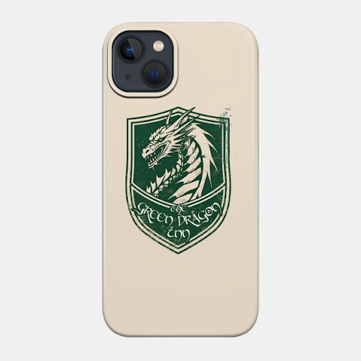 Lord Of The Rings The Green Dragon Inn Shield Logo Fantasy Phone Case